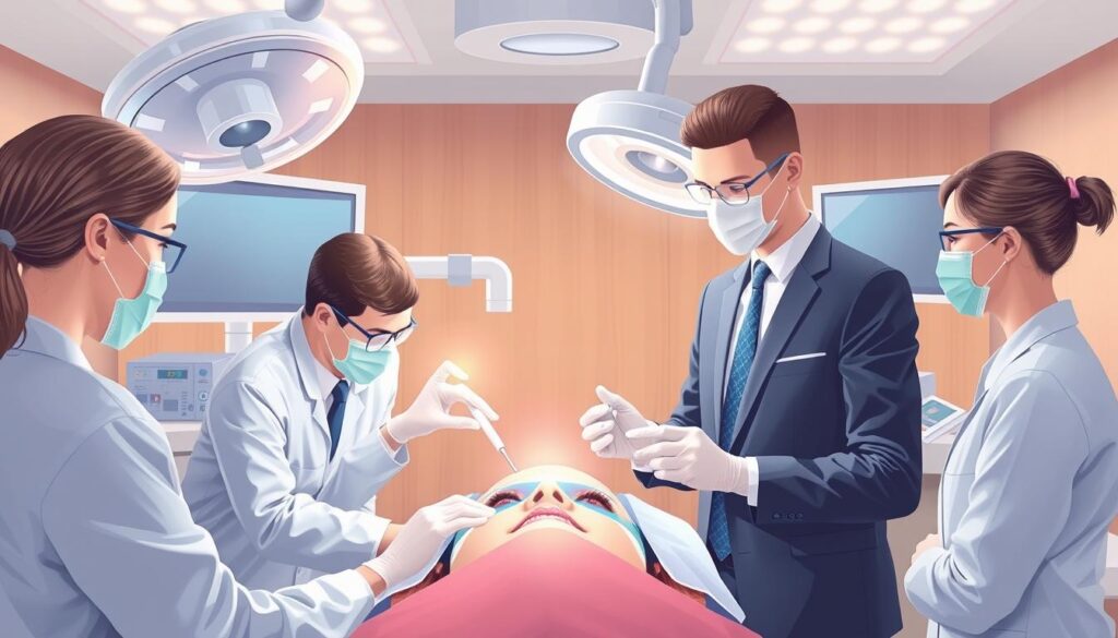 LASIK eye surgery procedure