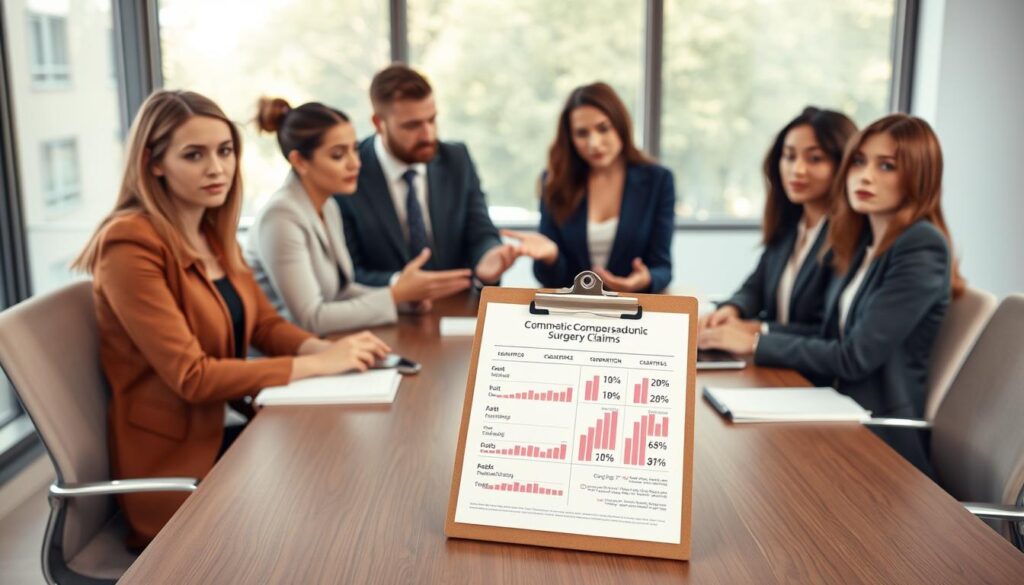 cosmetic surgery compensation amounts UK