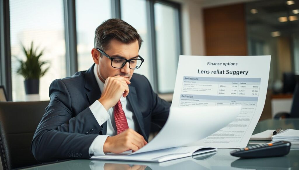 finance options lens replacement surgery