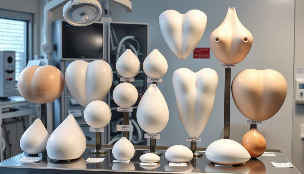 types of breast implants