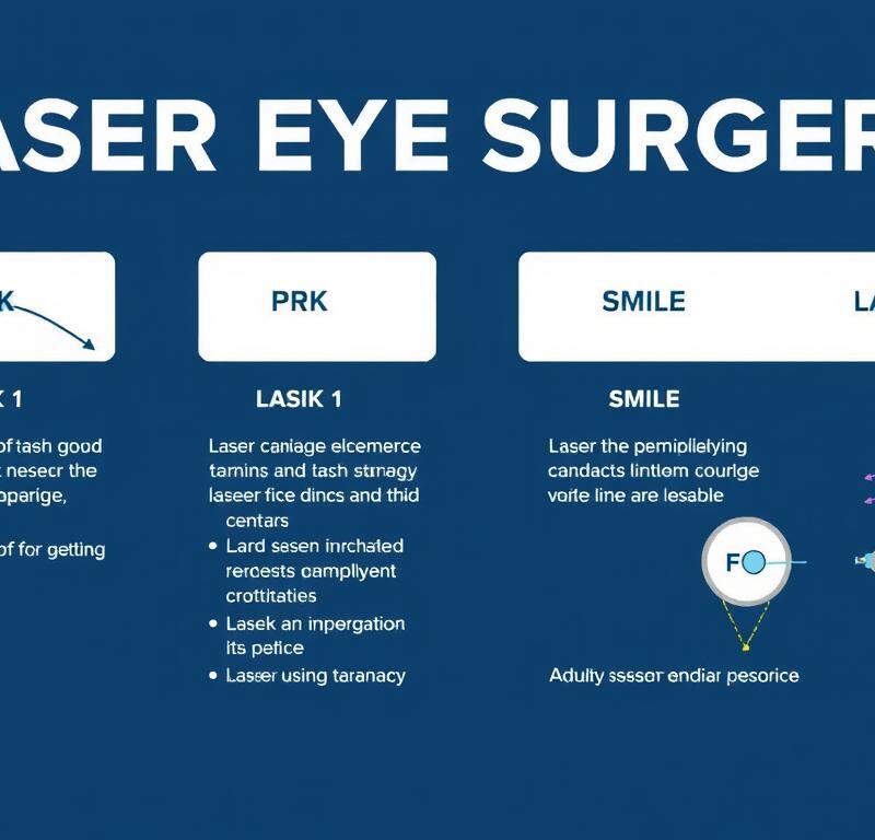 types of laser eye surgery