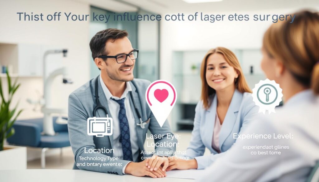 what affects laser eye surgery cost