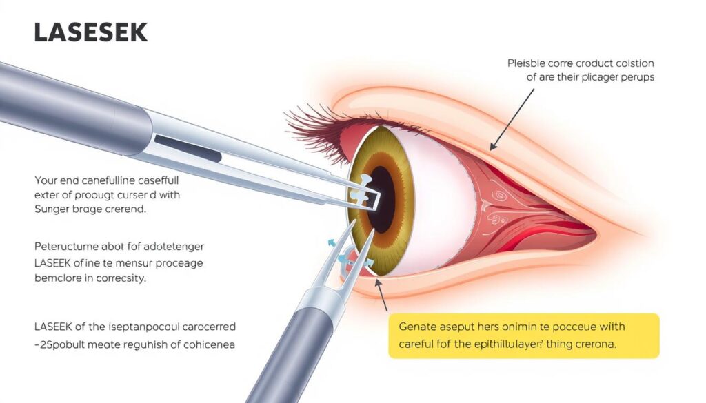 what is LASEK eye surgery procedure